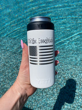 Load image into Gallery viewer, NEW WE THE ESSENTIALS | WHITE | YETI 12 OZ SLIM CAN COLSTER
