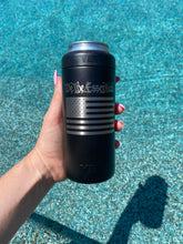 Load image into Gallery viewer, NEW WE THE ESSENTIALS | BLACK | YETI 12 OZ SLIM CAN COLSTER