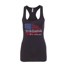 Load image into Gallery viewer, &quot;We The Essentials&quot; Support the Red, White, &amp; Blue - Women&#39;s Racerback Tank
