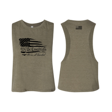 Load image into Gallery viewer, &quot;We The Essentials&quot; Standard Issue - Womens OD Green Tank
