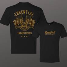 Load image into Gallery viewer, &quot;Essential Industries&quot; Support the 2A - Mens Black T-Shirt
