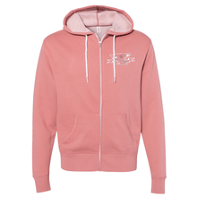 Load image into Gallery viewer, &quot;WORK HARD STAY ESSENTIAL&quot; - DUSTY HOODIE WOMEN&#39;S ZIP UP HOODIE
