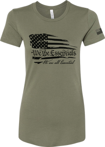 "We The Essentials" Standard Issue - Womens OD Green Favorite T